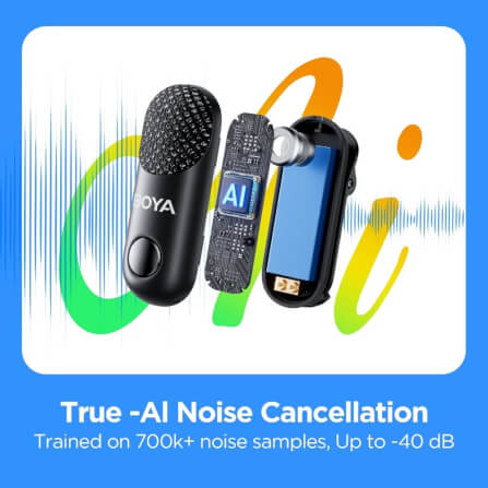 ไมโครโฟนไร้สาย BOYA MICROPHONE BOYA MAGIC-05_5